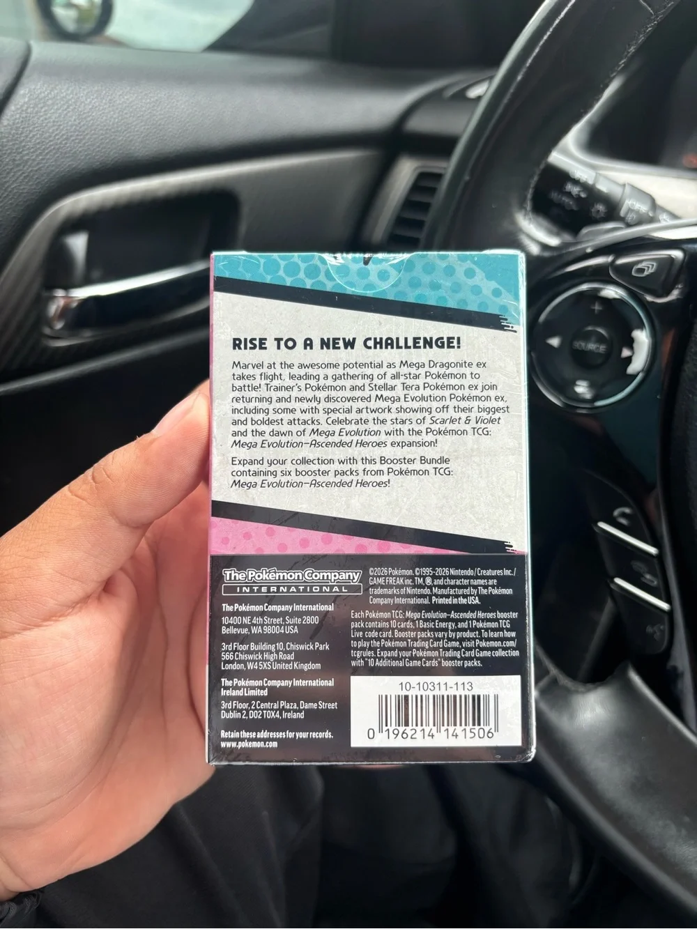 Sealed  Pokémon TCG Mega Evolution—Ascended Heroes Booster Bundle Box 6 Packs - Picture 3 of 3
